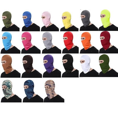 Camouflage Balaclava Full Face Mask Hunting Cycling Sports Helmet Liner CP Scarf