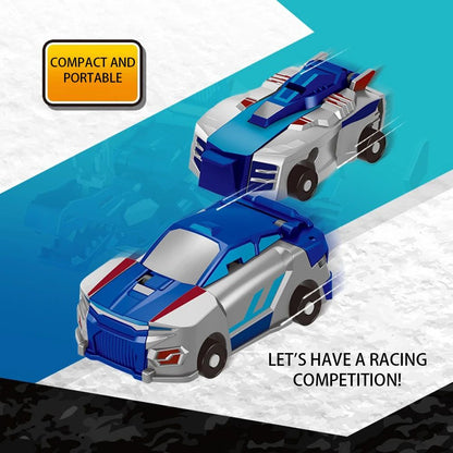 Unicorn Transformer: Brinquedo Carro Mágico de Transformação Super Combinação 2 em 1 Carro Magnético de Colisão que Transforma Brinquedo DIY para Crianças