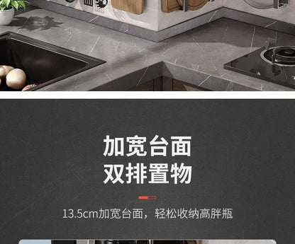 Novo Rack de Armazenamento de Cozinha Suporte para Temperos de Parede Organizador de Cozinha Doméstico Multifuncional Prateleira de Armazenamento