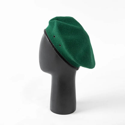 Large Size Wool  Military  Army Berets Hat for Big Head Unisex Men Women Devil Soldier Winter Warm Wide Beret Cap Painters Hats