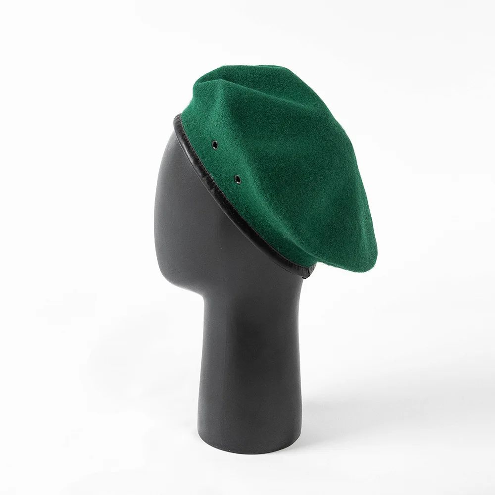 Large Size Wool  Military  Army Berets Hat for Big Head Unisex Men Women Devil Soldier Winter Warm Wide Beret Cap Painters Hats