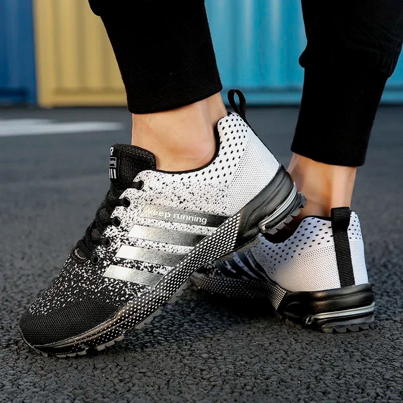 Tênis Casual Masculino de Luxo Esportivo Confortável Respirável para Corrida e Caminhada Tênis Esportivo Feminino para Tênis e Atividades ao Ar Livre