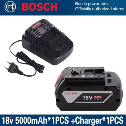100% Original 18v 6Ah 5Ah 3Ah BOSCH Professional 18V 18650 Bateria 18V Li-ion Substituição para BAT609 BAT609G BAT618 BAT618G