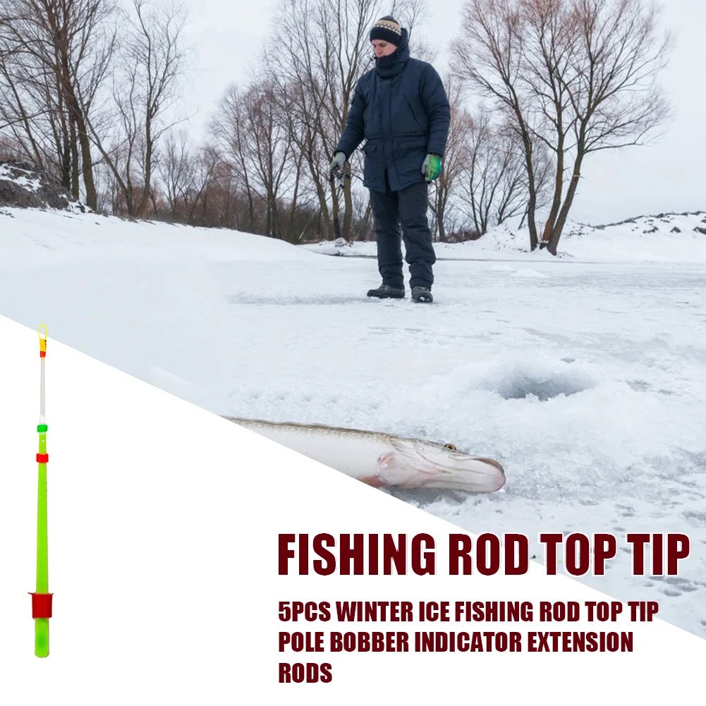 5/10/15/20pcs Portable Mini Fishing Rod And Reel Winter Rod Ice Pole Fishing Tackle For Winter Outdoor Fishing Accessories