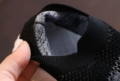 Children Shoes Soft Breathable Mesh Kids Sneakers Spring Autumn Boys Girls Casual Sport Shoes School Toddler Slip-on Shoes