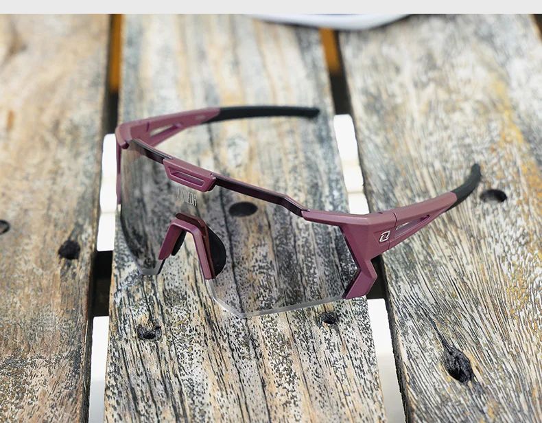 Photochromic Cycling Sunglasses Men Professional Bicycle Glasses Goggles Windproof MTB Road Bike Glasses Mountain Eyewear
