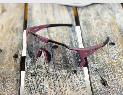 Photochromic Cycling Sunglasses Men Professional Bicycle Glasses Goggles Windproof MTB Road Bike Glasses Mountain Eyewear