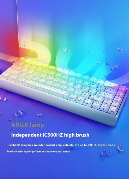 IROK Carotmas Mercury68 Max mars68 pro Mercury 68 Gaming Teclado Mecânico Magnético Rapid Trigge 0.001 8K Teclado Gamer Com Fio