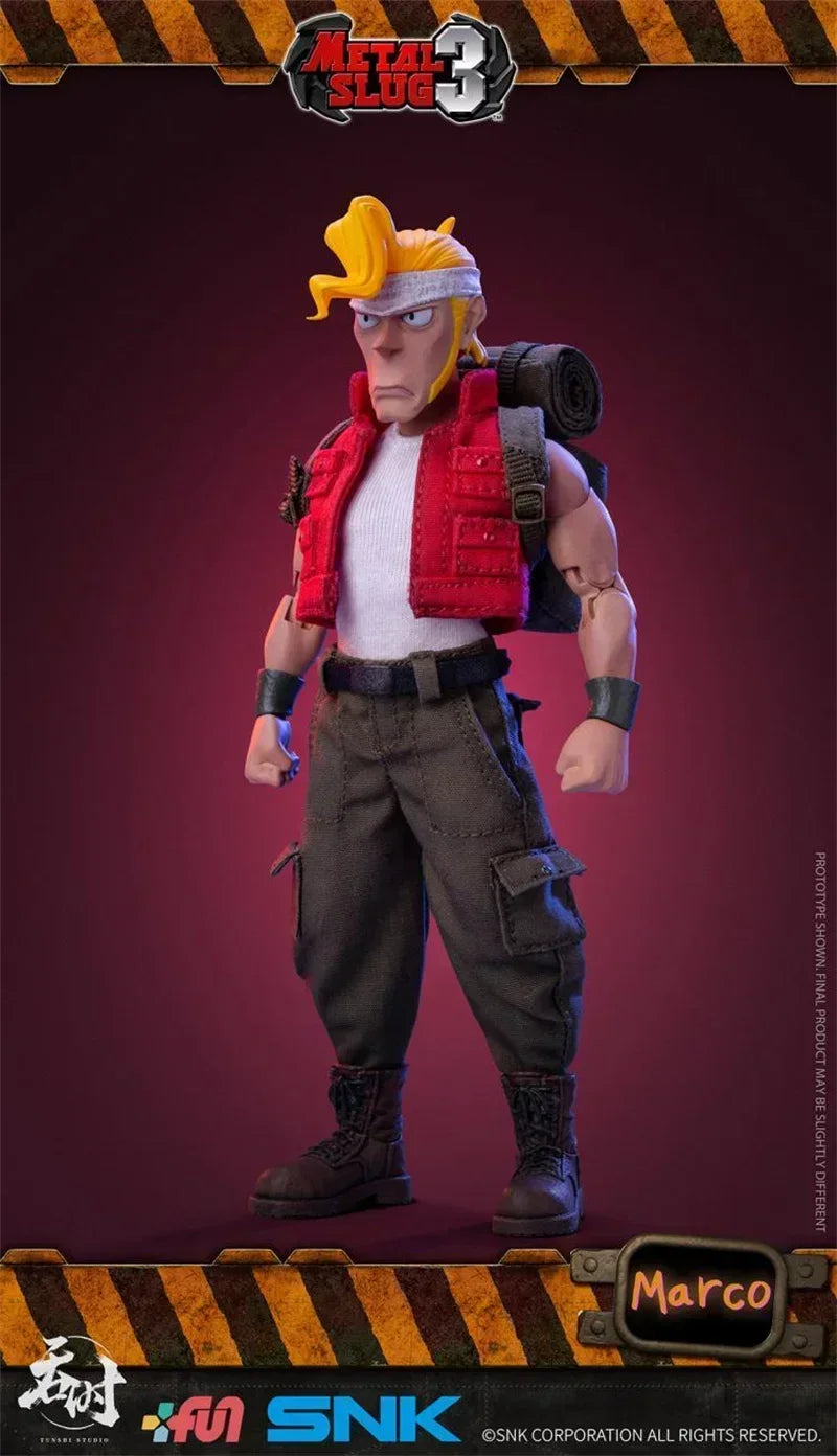 TUNSHI Studio Original SNK Modelo Oficial Metal Slug 3 Marco Tarma Clark Still RALF JONES Soldado Rebelde 1/12 Mecha Brinquedo em estoque