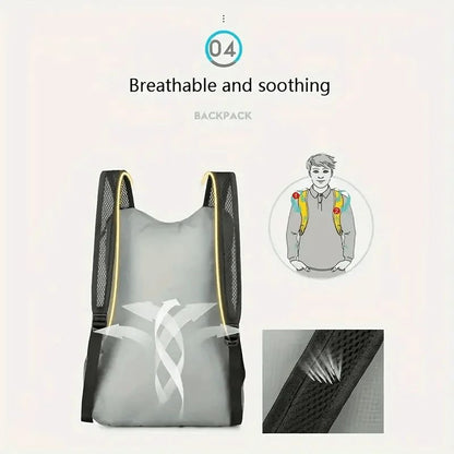 2025 New 1-Pack Multifunctional Ultralight Backpack - Foldable and Portable - Perfect for Cycling, Hiking and Travel Essentials