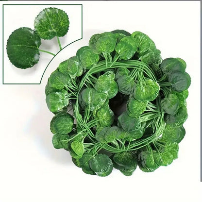 Artificial Green Ivy Leaf Rattan Creeper Leaves Vine Hanging Garland DIY Fake Fl