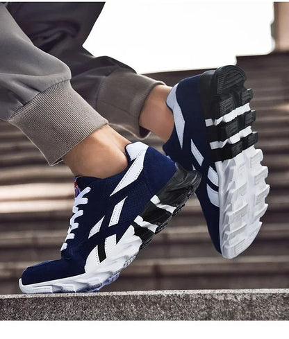 Marca Tendência Tamanho 46 47 48 Tênis Masculino Antiderrapante Amortecedor Solado Grosso para Fitness Tênis de Corrida Respirável para Uso Externo para Homens