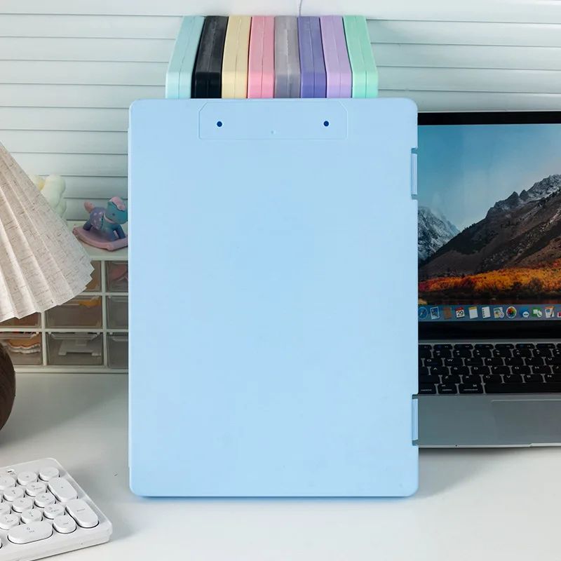 A4 File Clipboard Large Capacity Board 2 - in - 1 High - Value Folder: For Student Papers, Office Writing & Document Storage