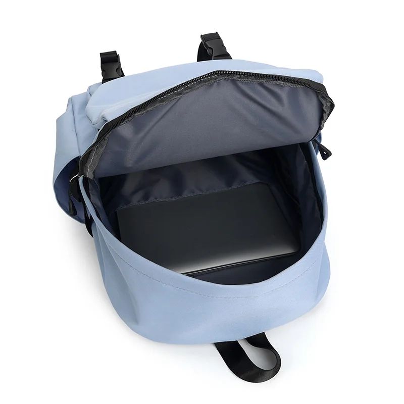 3pcs/set Campus Student Backpack, Boys Girls School Bags for Teen Men Women Tote Bag Clutch Pocket, Nylon Backpacks Travel Bag