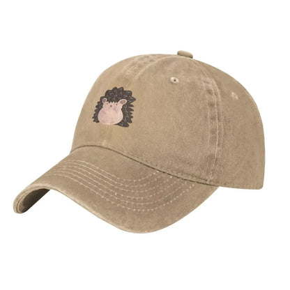 Cute Hedgehog Baseball Cap for Men Women Vintage Trucker Hats Dad Caps for Daily