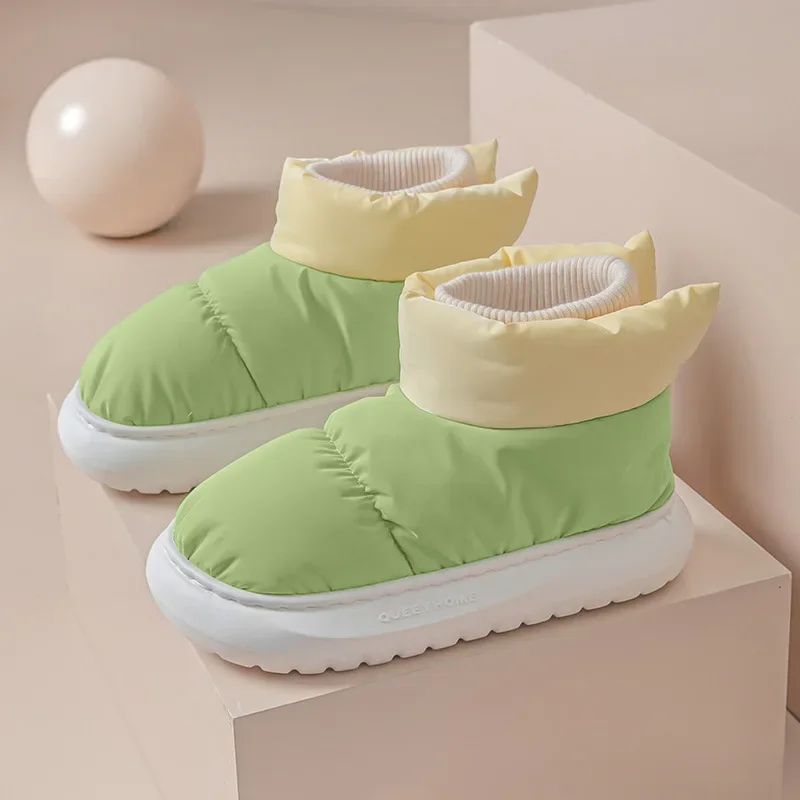 Winter Women's Boots  Waterproof Platform Cotton Shoes Snow Boots Plush Warm Indoor New Comfortable Anti Slip Ankle Boots