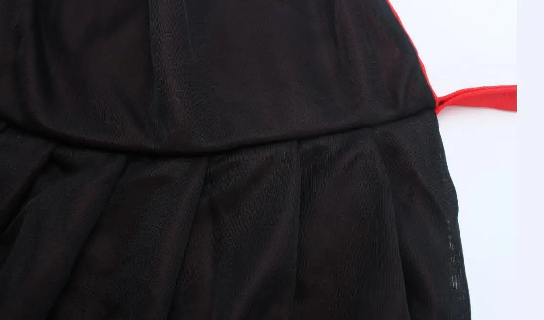 Reversible Black Red Vampire Hooded Stand-up Collar Cape Halloween Devil Wizard Cosplay Clook for Adult Party Costume