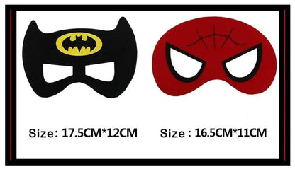 32/28/10 Pcs/Lot Superhero Mask Cosplay Christmas Halloween  Carnival Party Props  Birthday Felt  Masquerade