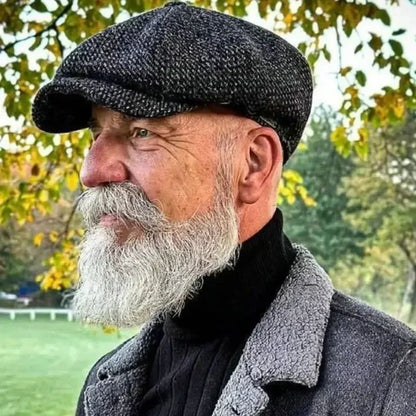 Classic Hat for Men Caps Vintage Retro Tweed Peaky Blinders Beret Hat Flat Peaked Cap Street Hats for Women Men