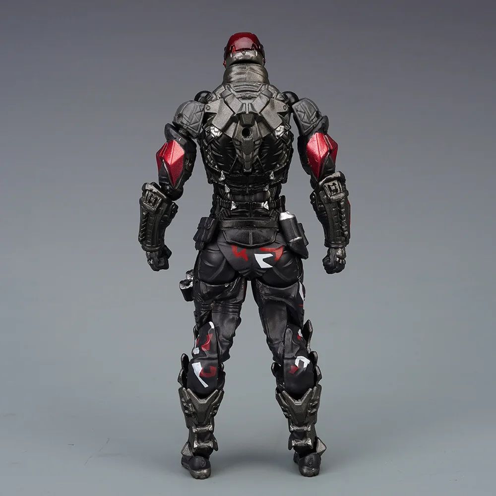 AMAZING YAMAGUCHI Action Figure Arkham Knight Batman Red Hood Robin Jason Todd Figuarts Game Model Toy Collection Christmas Gift