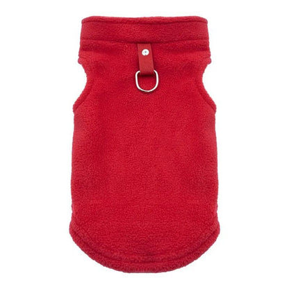 Roupa de Cachorro da Moda Outono e Inverno Roupa de Estimação Pequena Engrossar Quente Cor Sólida Moletom de Duas Pernas com Capuz Produtos Casuais para Pets