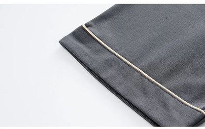 Summer Men's Loose Fit Short Pants Thin Cotton Sporty Comfortable Five-Point Home Leisure Pants Outerwear Big Size Sleepwear