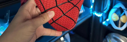 Homem-Aranha Cosplay Máscara Eletrônica de Olhos Móveis Homem-Aranha 1:1 Brinquedos com Controle Remoto para Adultos e Crianças de Presente