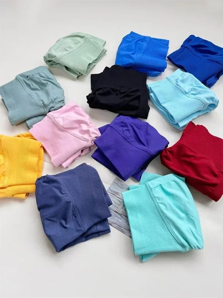 Oner Active Effortless Wome Seamless Shorts Yoga Shorts Silicone Printed Sport Shorts Low Ribbed Band Scrunch Butt Shorts