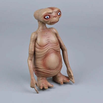ET The Extra Terrestrial Alien UFO Action Figures PVC Table Statue Toys Latex Mascot for Gifts Ornaments Souvenirs