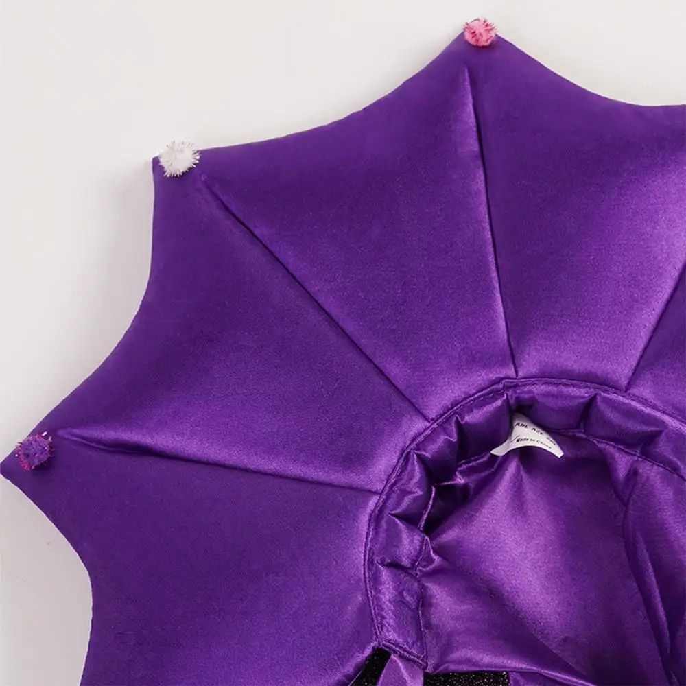 Fantasia de Gato de Halloween, Roupa de Gato Confortável de Bruxo, Fantasia de Cachorro de Bruxa, Capa de Gato, Chapéu de Bruxa, Roupa de Halloween para Cães e Gatos P/M