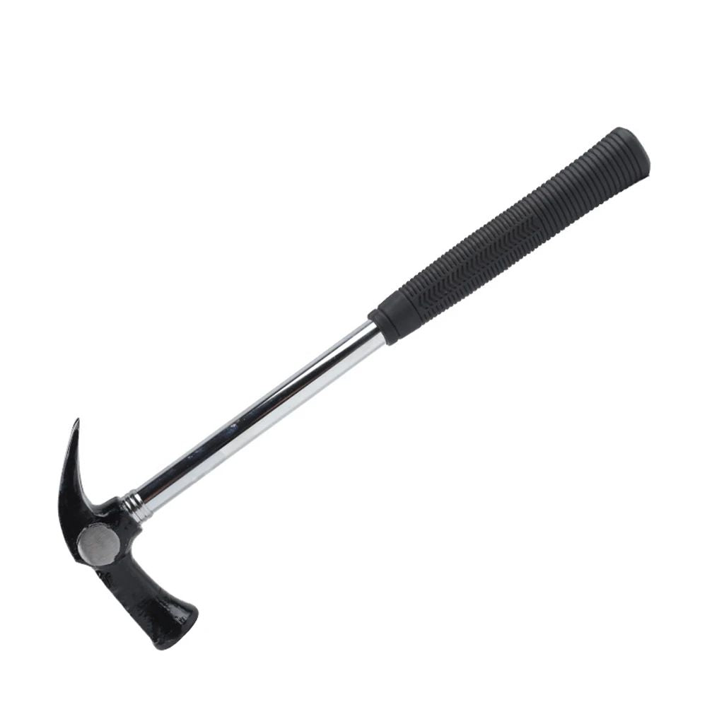Martelo de Garra Integrado 1 unidade, Martelo de Mão Profissional para Carpintaria e Marcenaria Doméstica, Martelo de Unhas, H Multifuncional Antiderrapante