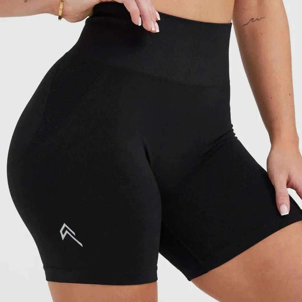 Oner Active Effortless Seamless Shorts Yoga Shorts Women Silicone Printed Sport Shorts Low Ribbed Band Scrunch Butt Shorts