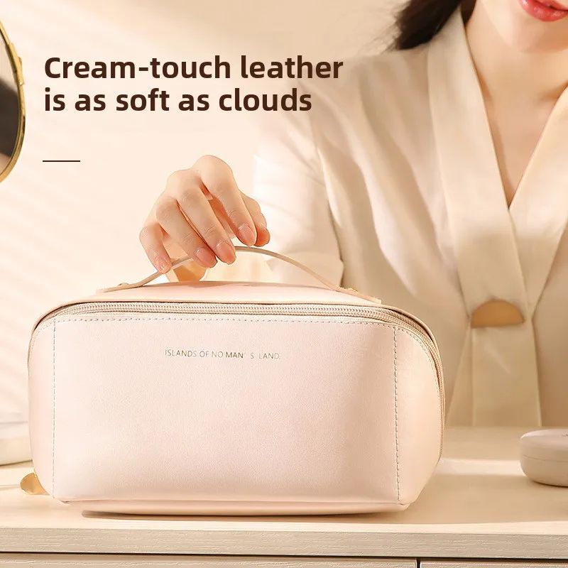 Makeup Organizer Female Toiletry Kit Bag Make Up Case Storage Bags Pouch Luxury Lady Box Portable Zip Cosmetic Bag for Travel