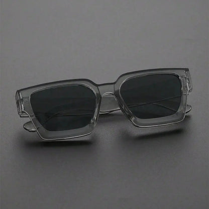 Retro Black Millionaire Shades Luxury Sunglasses 2025 For Men Designer Famous Brand Square Sun Glasses Man Women Sunglass