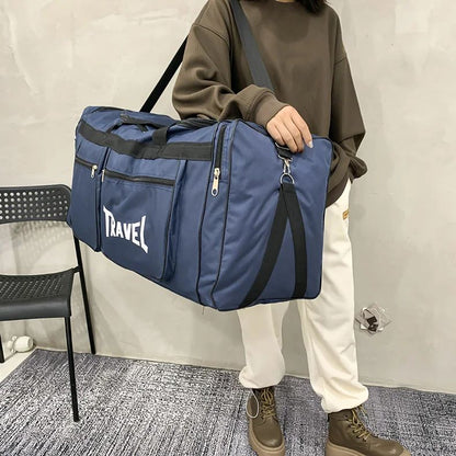 Travel Bag Foldable Large Capacity Waterproof Business Sports Handbags Wear-Resistant Portable Multifunction Duffel Bags mochila