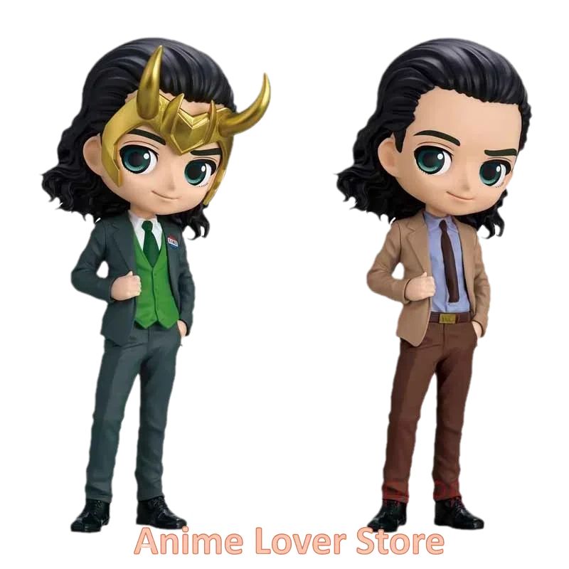 Em estoque Bandai Original Banpresto MARVEL Qposket Loki VO.1 VO.2 VO.3 Bonecos de Anime Brinquedos para Presente Infantil Modelo Colecionável