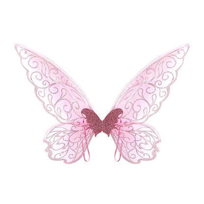 1PC Adults Fairy Wings Girls Sparkling Angel Wings Butterfly Costume Wings Halloween Costume Dress up Party Favor Christmas Gift