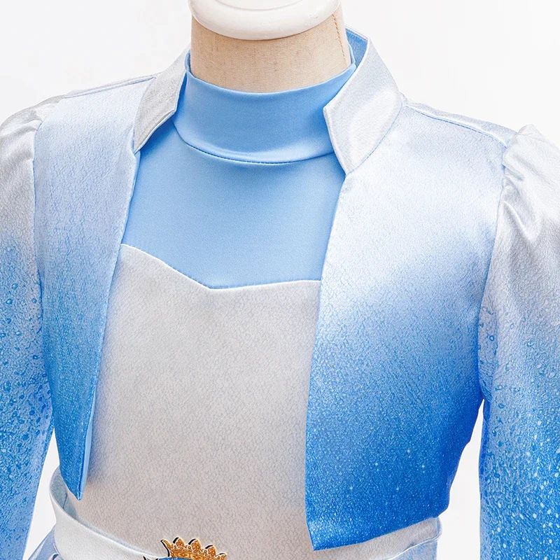 Movie Descendants Rise Red Chloe Cosplay Fantasy Clothing Women Costume Disguise Halloween Female Party Outfits