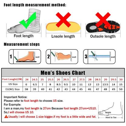 Fashion Men Half Slippers Anti-slip Men's Casual Shoes Lightweight Male Flat Slippers Breathable Fashion Slip on Flats Outdoor