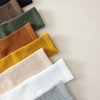 4 Pairs Women Toe Socks Five Finger Socks High Quality Cotton Autumn Spring Middle Tube Sports Socks with Separate Fingers