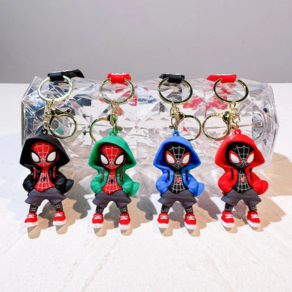 Marvel Spider Man Boneco Fofo Widget Bonecos de Ação Vingadores Homem de Ferro Capitão América Chaveiro Bolsa Chaveiro Widget Presentes de Aniversário