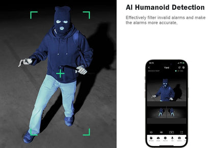 12MP Three Screen WIFI IP Camera Outdoor Three Lens PTZ Cam Ai Human Detection Waterproof Wireless CCTV Video Security Cameras