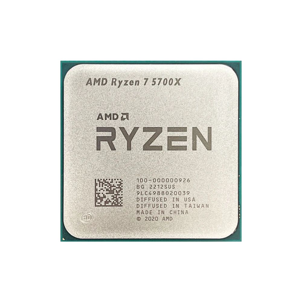 NEW AMD Ryzen 7 5700X 8-Core 16-Thread AM4 Applicable to B550 3.4GHz 65W 7NM L3=32M R7 5700X Gaming Processor DDR4 No Fan