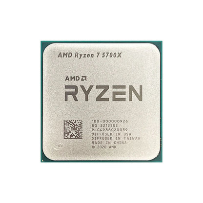 NEW AMD Ryzen 7 5700X 8-Core 16-Thread AM4 Applicable to B550 3.4GHz 65W 7NM L3=32M R7 5700X Gaming Processor DDR4 No Fan