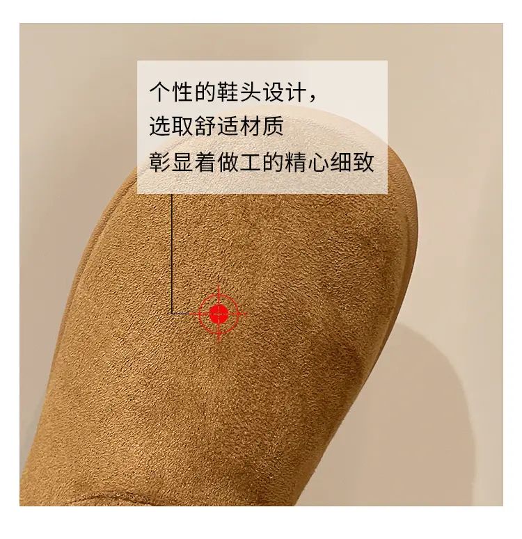 Evshine Winter Mini Snow Boots For Women Plush Lined Warm Suede Snow Boots Comfy Fuzzy Boots Fur Home Ankle Boots Lady Snow Boot