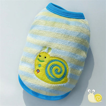 Roupa De Gato De Lã Desenho Animado Outono Inverno Casaco Quente Jaqueta Para Cães De Estimação Cachorro Gatos Suéter Roupas Macias Fantasias De Gatinhos Produtos