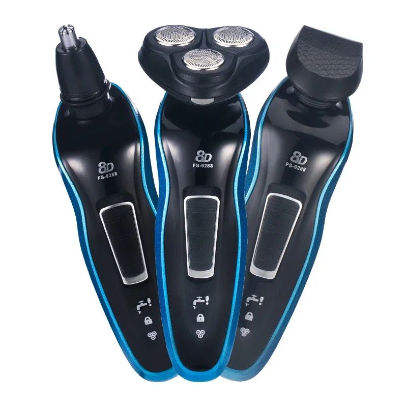 Xiaomi Men's Shaver 3-in-1 Washable Painless Ultra-Thin Three-blade Wet and Dry Cordless Rechargeable Nose Hair Razor