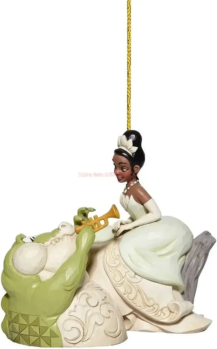 Disney Action Anime Figura Bonecas Princesa Enfeites de Natal Árvore de Natal Decoração de Pendurar Presente Artesanato de Natal