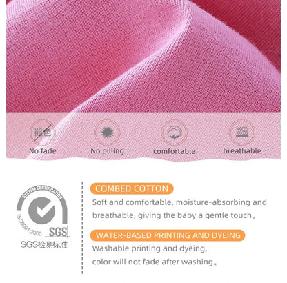 Conjuntos Infantis Mãe e Filhos Roupas Menino Menina Camiseta Shorts 2PÇS Verão Algodão Manga Curta Roupas de Bebê Infantil Terno