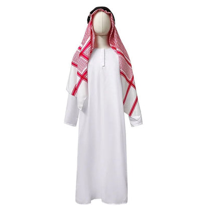 Men Arabia Arab Sheikh Costume Shepherd Arabian Prince Cosplay for Adult Fantasia Purim Halloween Costumes
